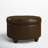 Lona Faux Leather Ottoman-991071655