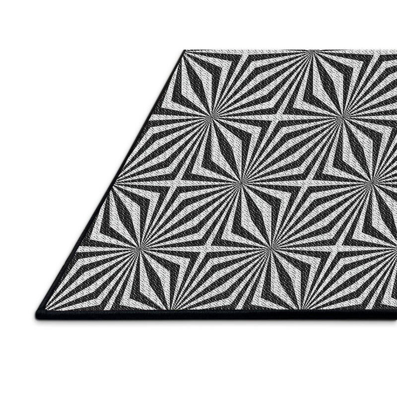 Tapis de zone d’olive à motifs, Rectangle 2 pi x 3 pi