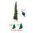 60' Lighted Spruce Christmas Tree