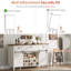 Buffet rustique de style campagnard avec porte de grange coulissante et trois tiroirs spacieux-1906143380-1906143383
