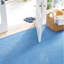 Herringbone French Blue/White Handwoven Indoor/Outdoor Rug-16308181