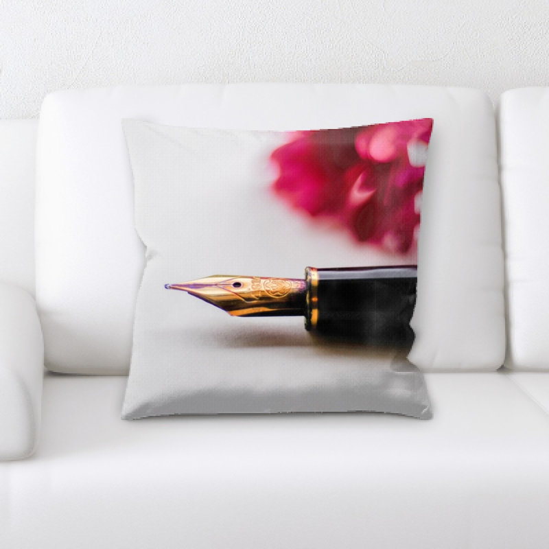 Microsuede Reversible Throw Pillow