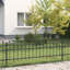 Powder-Coated Steel Fence Panels Included-124587410