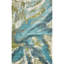 Tapis bleu sarcelle / gris Strouth-30689399