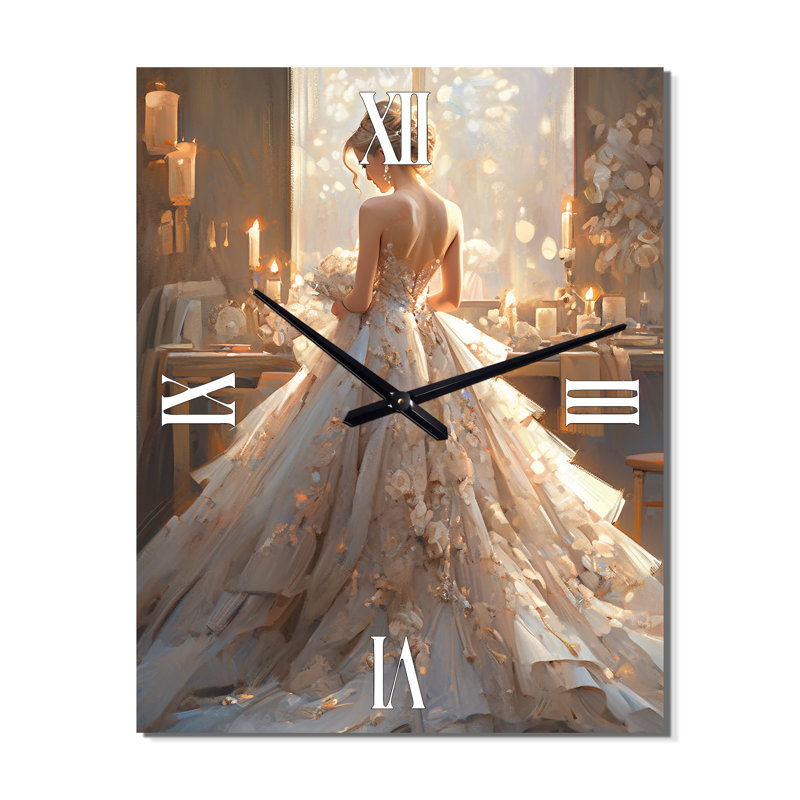 Horloge murale impressionniste, Grand