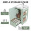 Ensemble de meuble-lavabo simple 20 po avec lavabo en céramique-1119237592