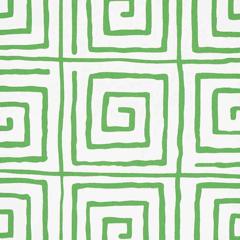 Schumacher x Cristina Buckley Trousdale Wallpaper, Leaf
