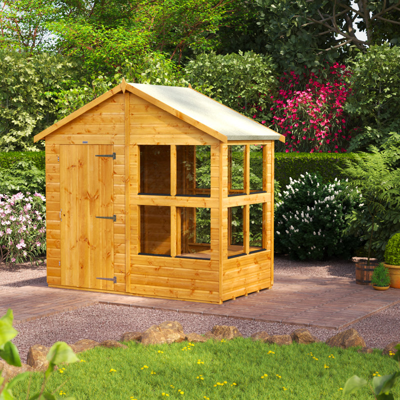 Powersheds 4 x 8ft Timber Tongue & Groove Potting Shed