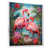 White Floater Framed