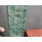 23.6x68.5 Inch Wool Runner Rug, Traditional Patchwork Green Rug