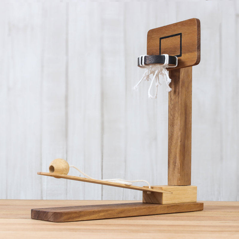 Jeu de basketball amusant en bois