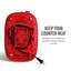 Grille-pain 2 tranches Classic Retro, rouge-129245580