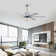 TurboBreeze 52 in. Ceiling Fan with LED Lights