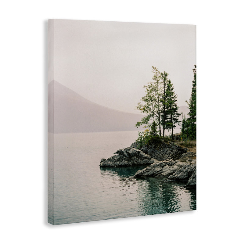 Art mural sur toile Rocky Inlet Cove par Justine Milton, H 20 po x l 16 po