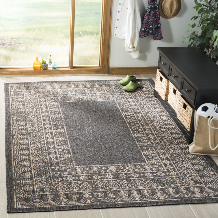 Mccoy Floral Hand Woven Indoor / Outdoor Area Rug
