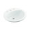 Modesto Ceramic Circular Drop-In Bathroom Sink