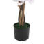 Cerisier artificiel en soie et en bois 43 po pré-mis en pot, facile à entretenir, sans assemblage, l 30 po x P H, rose avec pot réaliste, en pot