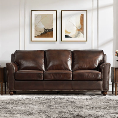 Retro Creative Brown Sofa