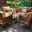 Somerby Outdoor Square Chat Table