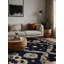 Tapis gris lavable à la machine-1443600945
