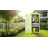 FTCBNet Solid Wood Outdoor Storage Shed, Vertical Garden Tool Cabinet with Waterproof Metal Roof & 2 Adjustable Shelves Ideal for Yard, Patio, Deck and Porch (20" x 24" x 48")-114597919
