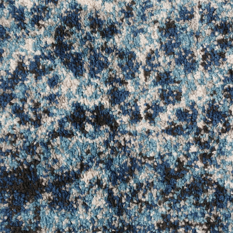 Abstract Synthetic Area Rug, Rectangle 240 x 320cm