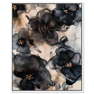 Toile qui fume, art neutre bohème par Art Remedy