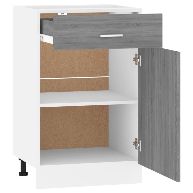 Lyon Drawer Bottom Cabinet Lyon, Grey