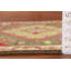 Tapis vert vert Kazak