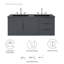  Meuble-lavabo à double cuve 48 po Vitality-520347232-520347233