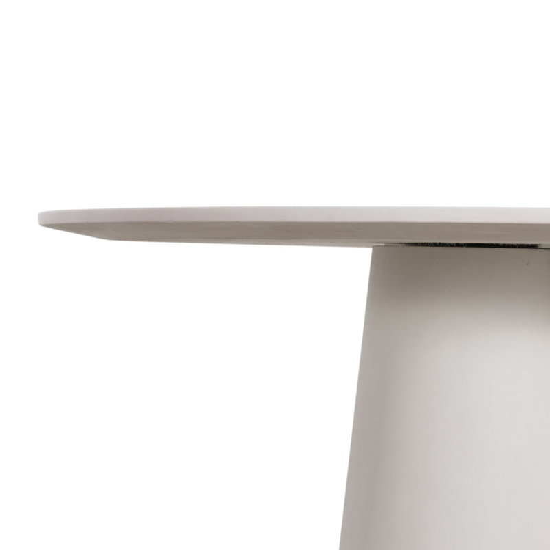 Granada Dining Table-White Concrete