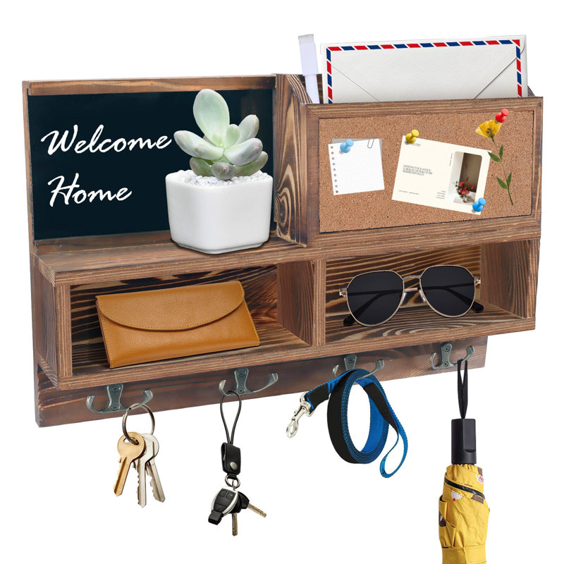 Wall 4 - Hook Coat Rack