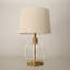 Lampe de table en verre Arnita