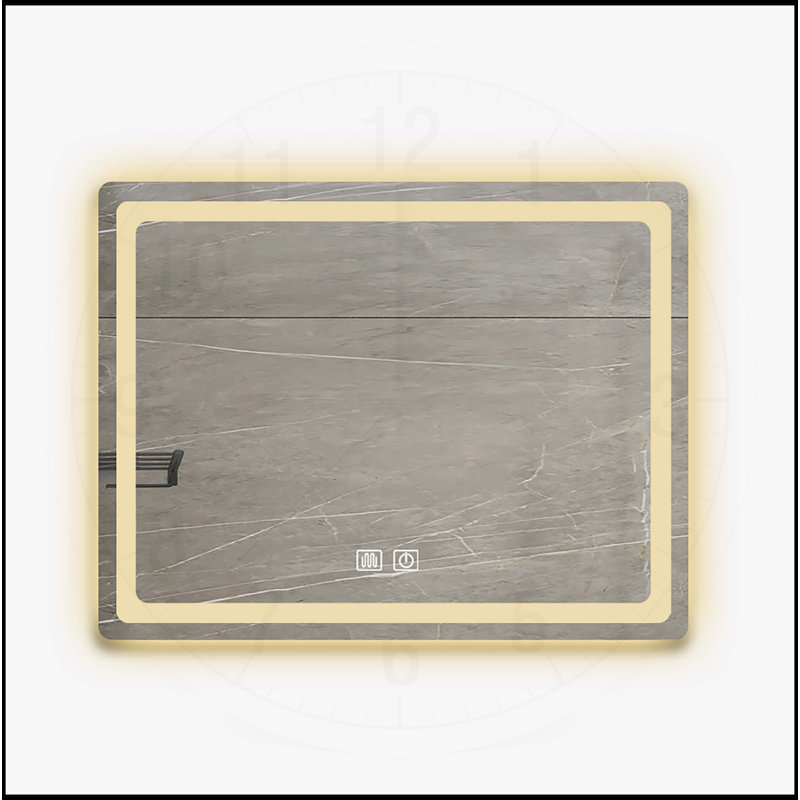 Miroir de salle de bain à DEL, 59,06 po x 27,56 po