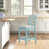 White Seat / Blue Frame