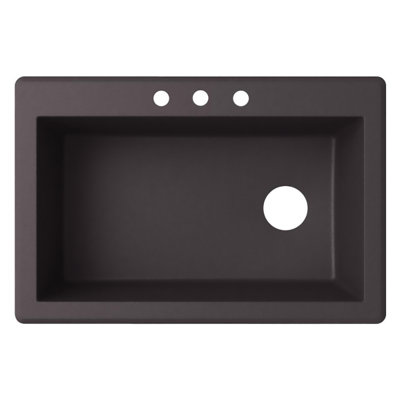 33'' L Single Bowl Quartz Kitchen Sink