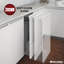Tiroir d'armoire de cuisine 11,71 po Rev-A-Shelf avec fermeture en douceur, 4WDB-1219SC-1