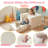 Comfy Faux Fur Kids Bean Bag Chair-1178390765