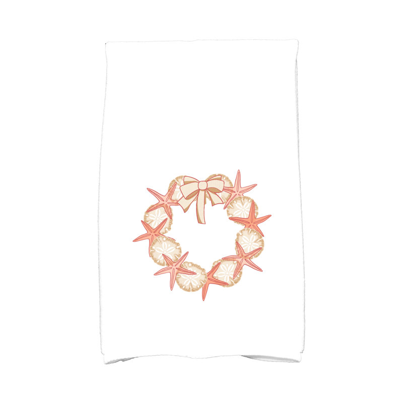 Hand Towel, Coral