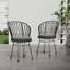 Chaise Tavon, ensemble de 2, avec coussins