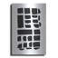 "Motif noir et blanc II" par Linda Woods-1893068597