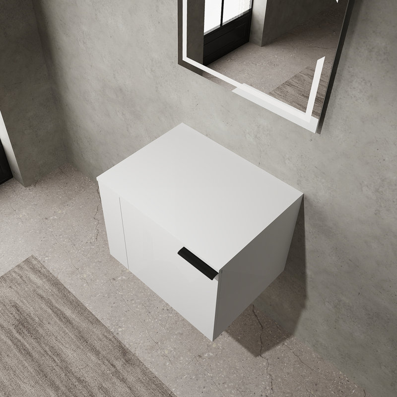 Ensemble de meuble-lavabo pour salle de bain 24 po pour grand espace, ensemble d'armoires de salle de bain moderne, ensemble d'armoires de salle de bain sans lavabo (composable)