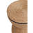 Round Seagrass End Table