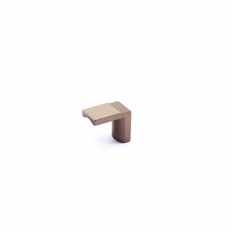 Quadrato Finger Pull, Satin Bronze