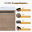 Ensemble de meuble-lavabo mural simple 24 po Lanayia-1066365079