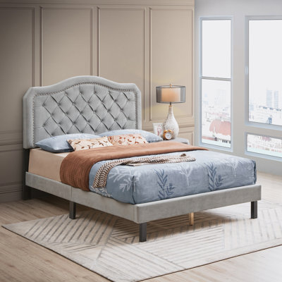 Upholstered Platform Bed