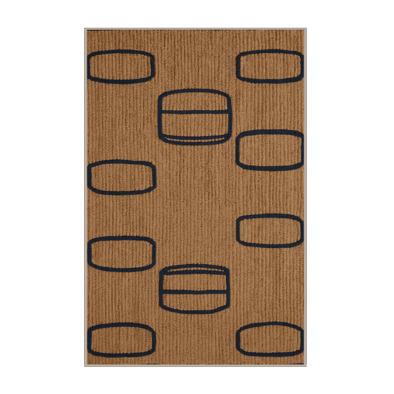  Tapis lavable Rain Barrel Farm, Rectangle 6 pi x 9 pi