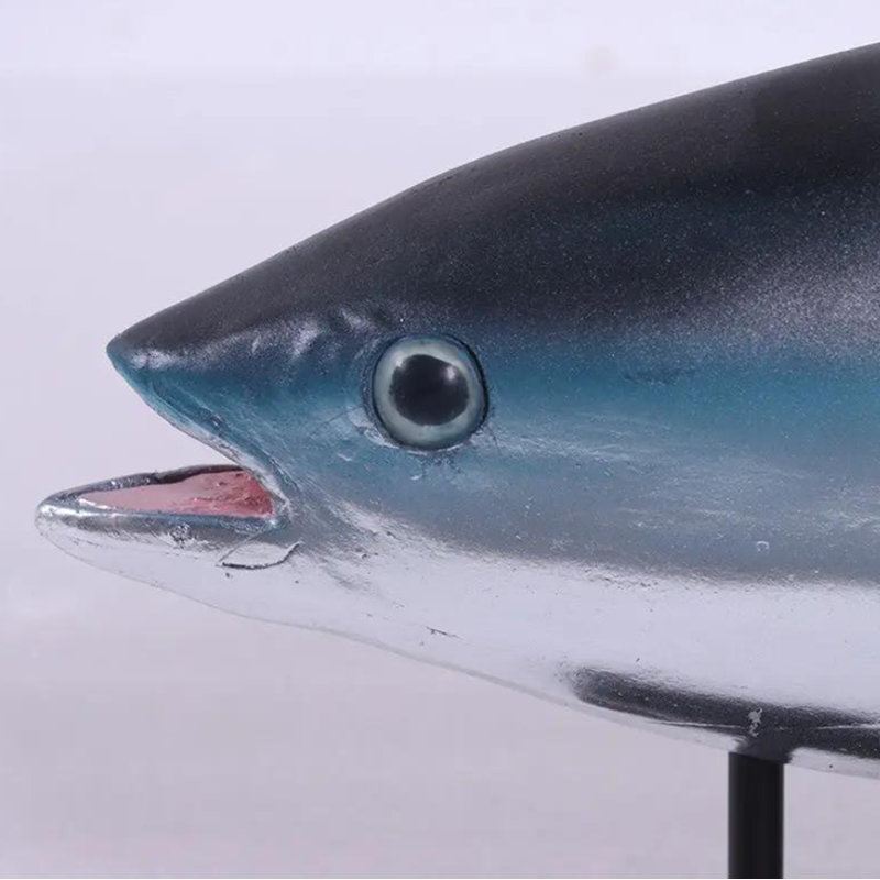 Mackerel Tuna Fish on Base Statue