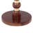 Iemie Mango Wood Spindle Round End Table