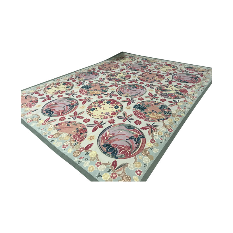 Wool Ikat Area Rug, Rectangle 7'8" x 9'11"